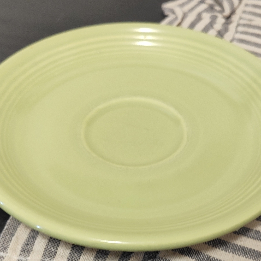 Fiesta Chartreuse Saucer Set Of Three